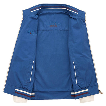 DIMUSI Autumn Men's Reversible Military Jacket Casual Man Cotton Windbreaker Coats Fashion Men Business Jackets Brand Clothing