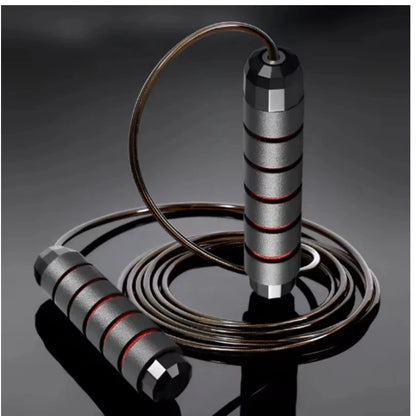 The New Jump Rope Steel Wire Skipping Exercise Adjustable Jumping Fitness Workout Training Home Sport Equipment Tangle-Free
